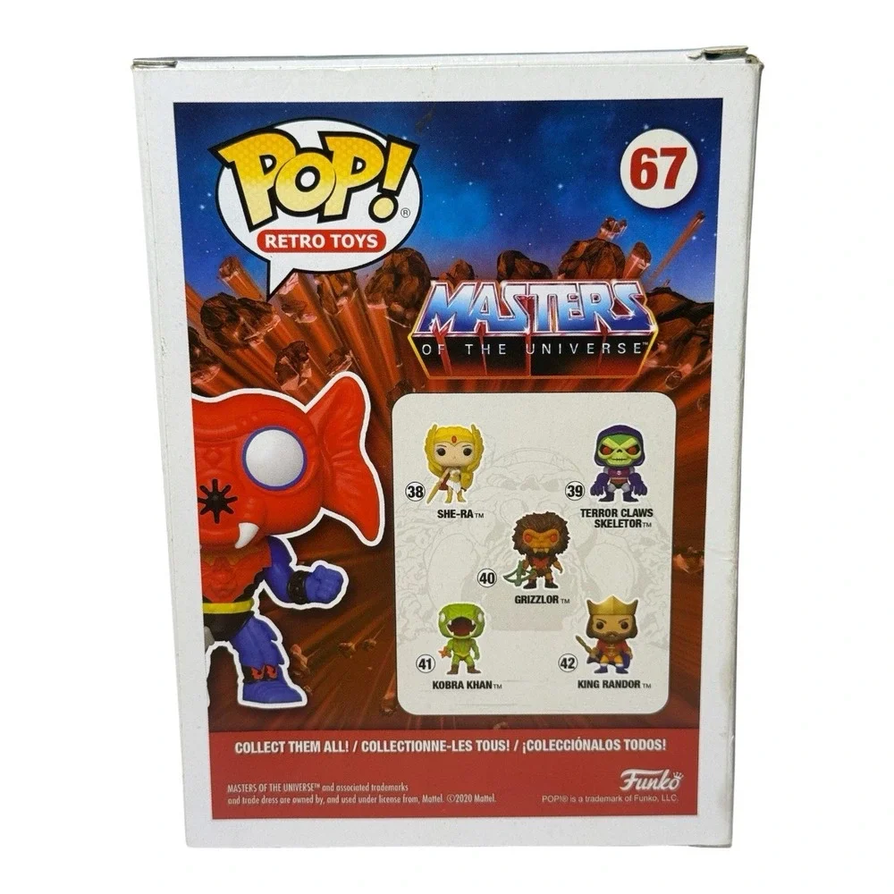 Funko Pop! Toys Masters of the Universe #67 Mantenna Vinyl Figure NEW